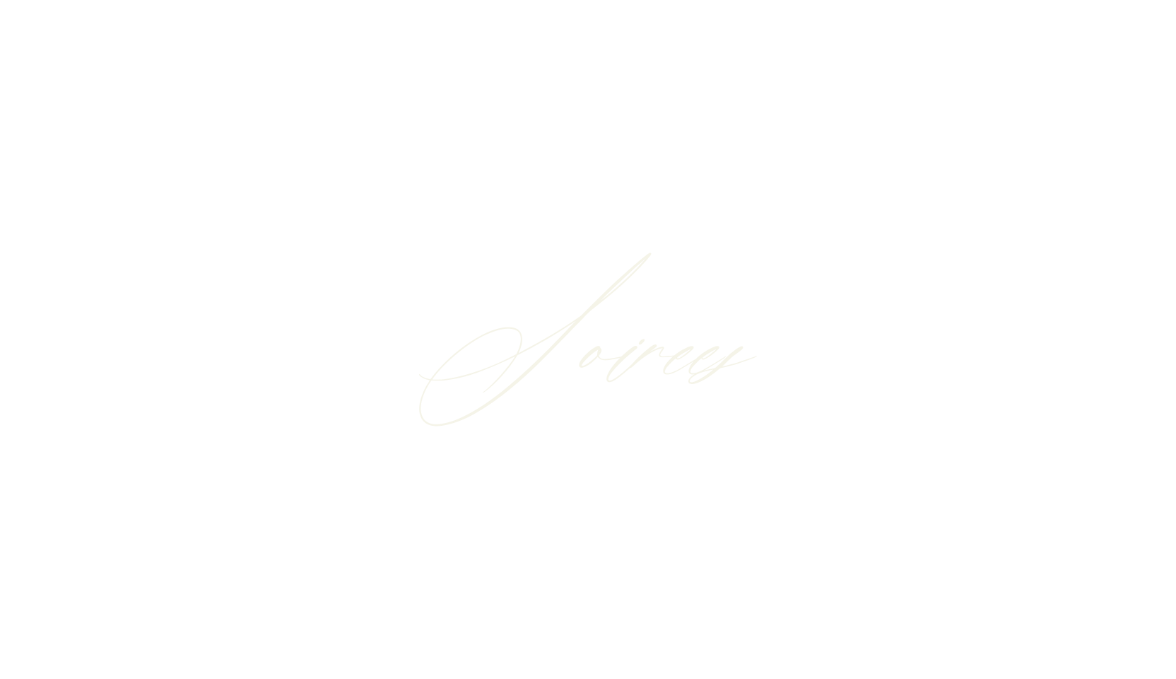 Soirees, calligraphy font preview
