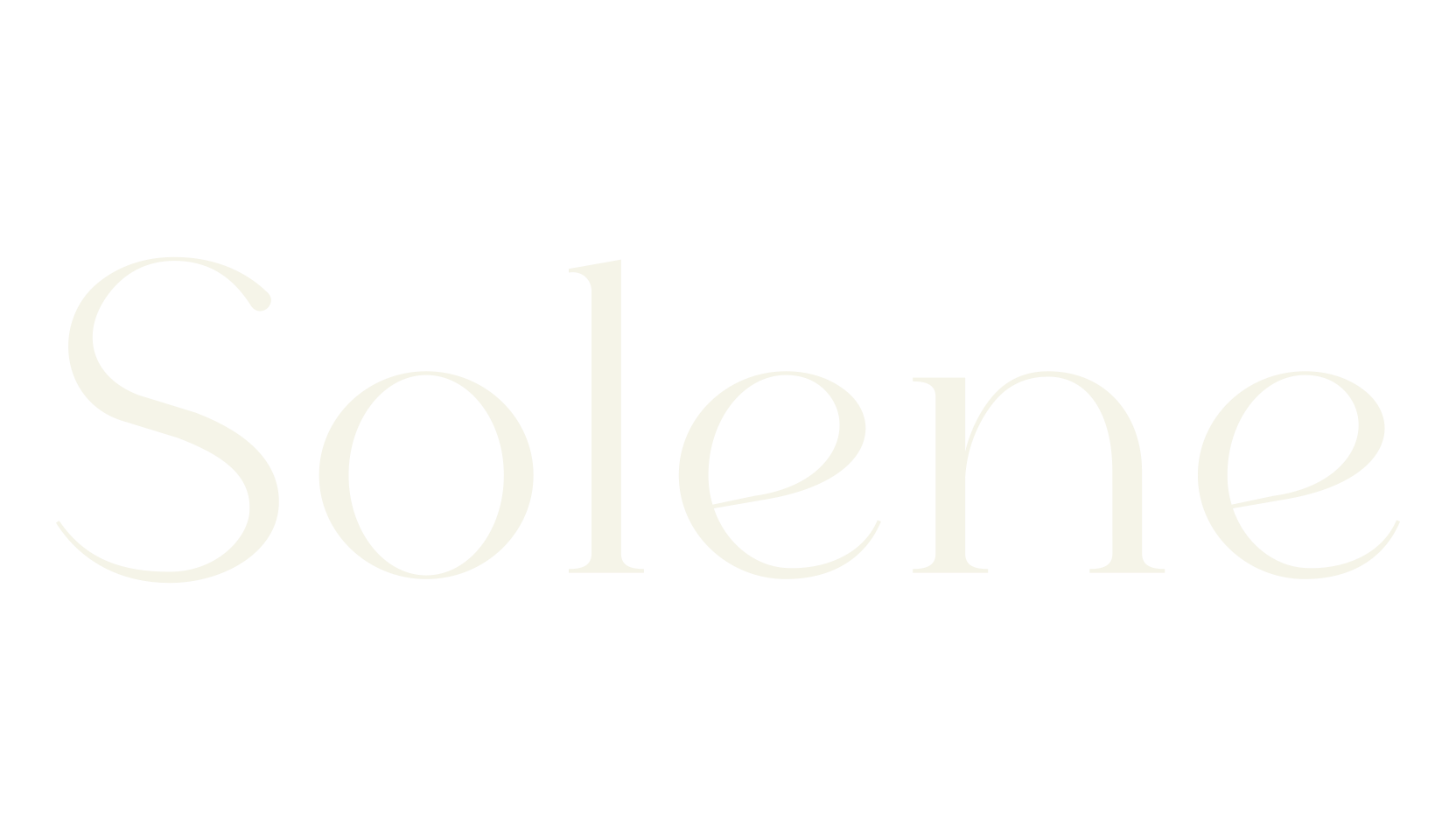Solene, serif font preview