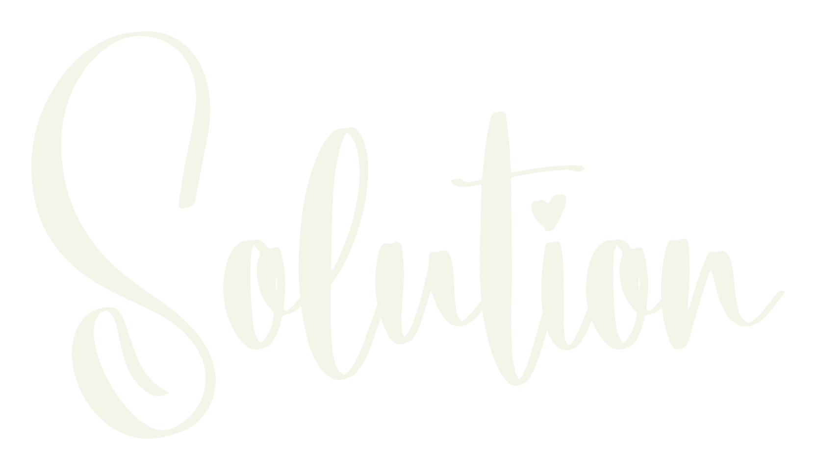 Solution, calligraphy font preview