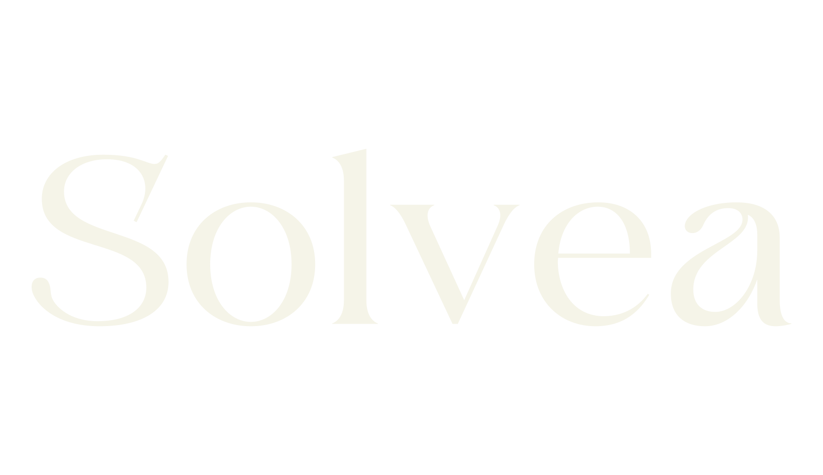 Solvea, business font preview