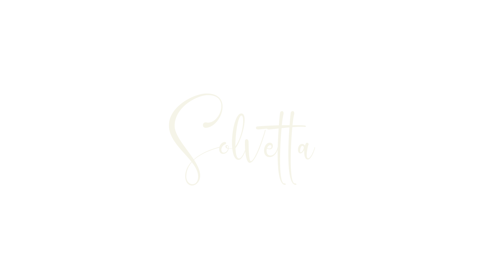 Solvetta, cursive font preview
