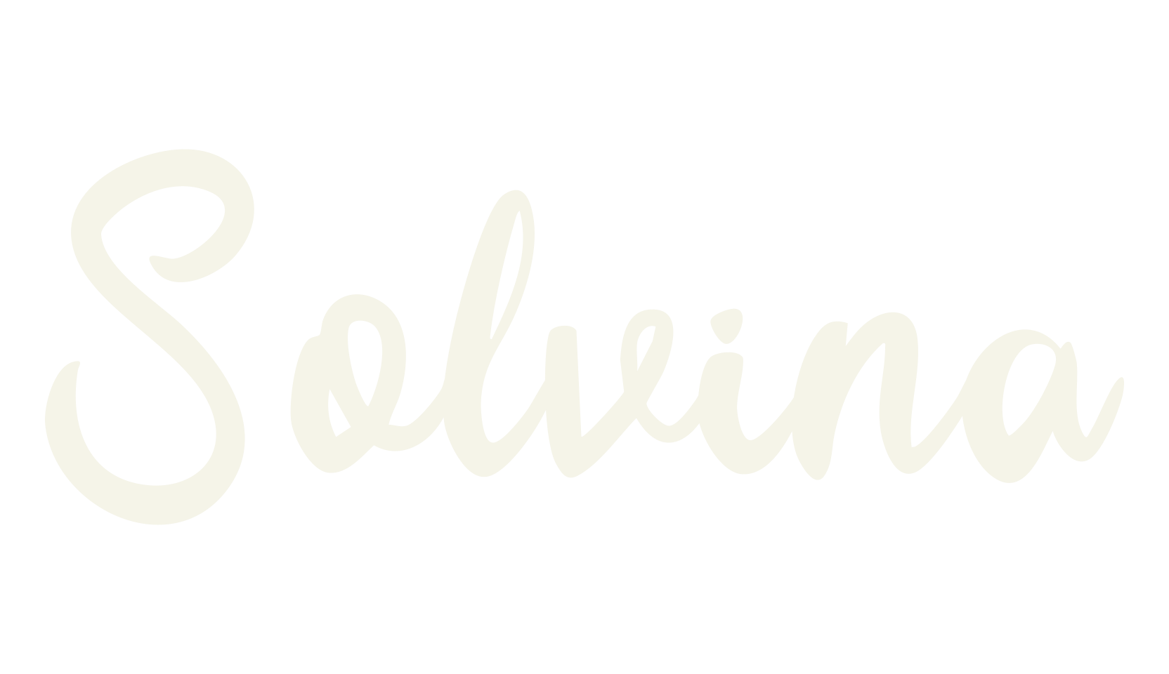 Solvina, calligraphy font preview