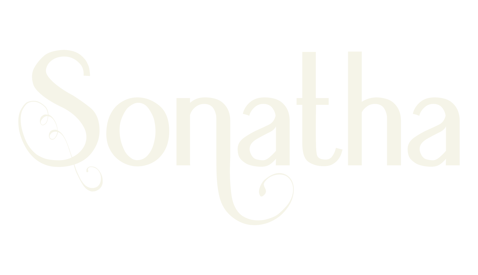 Sonatha, serif font preview