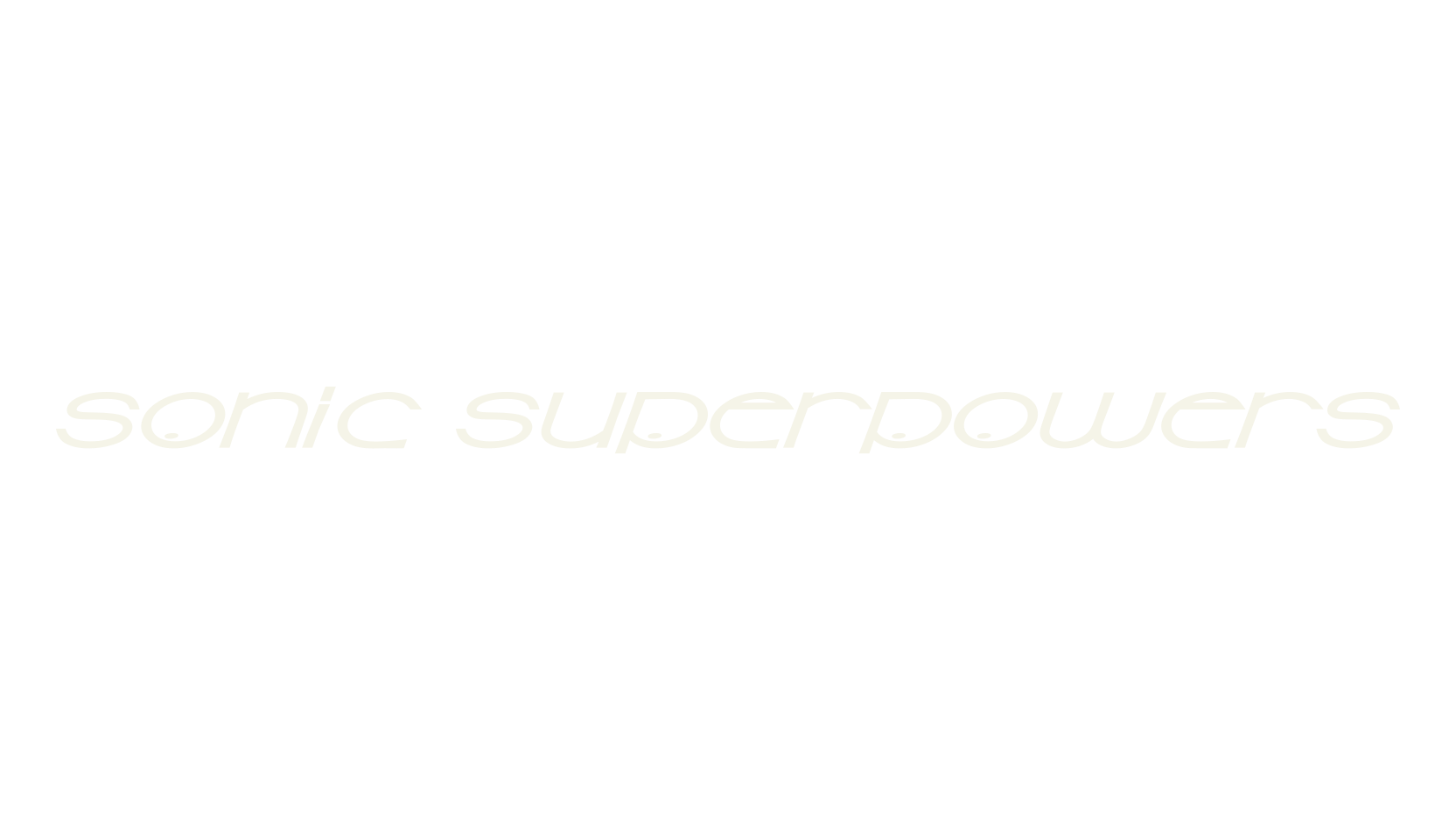 Sonic Superpowers, display market font preview