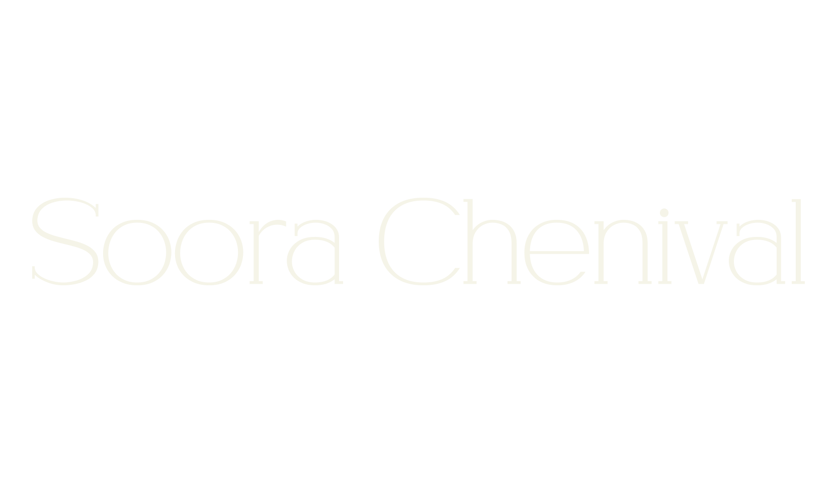 Soora Chenival, cool font preview