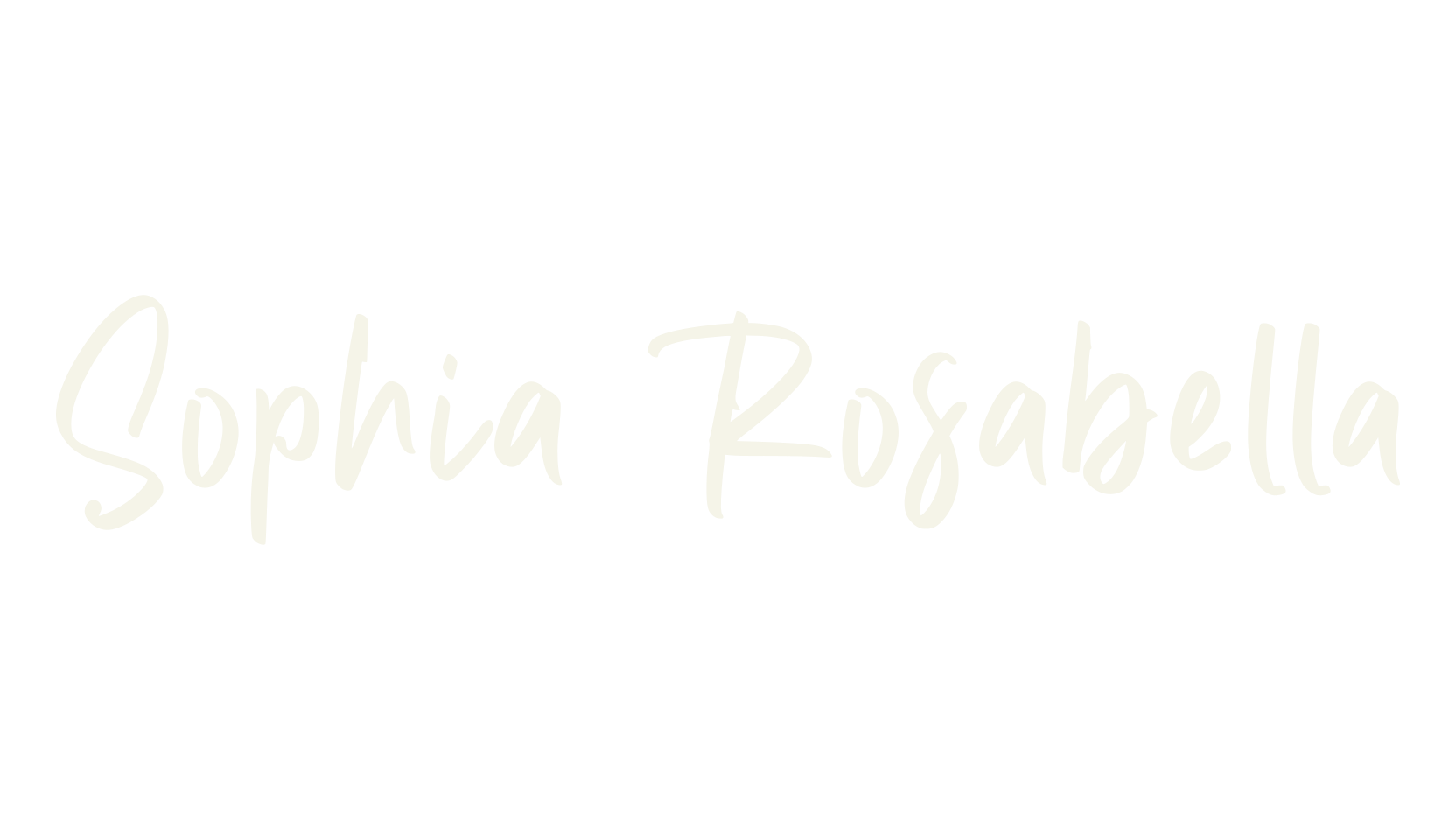 Sophia Rosabella, fancy font preview