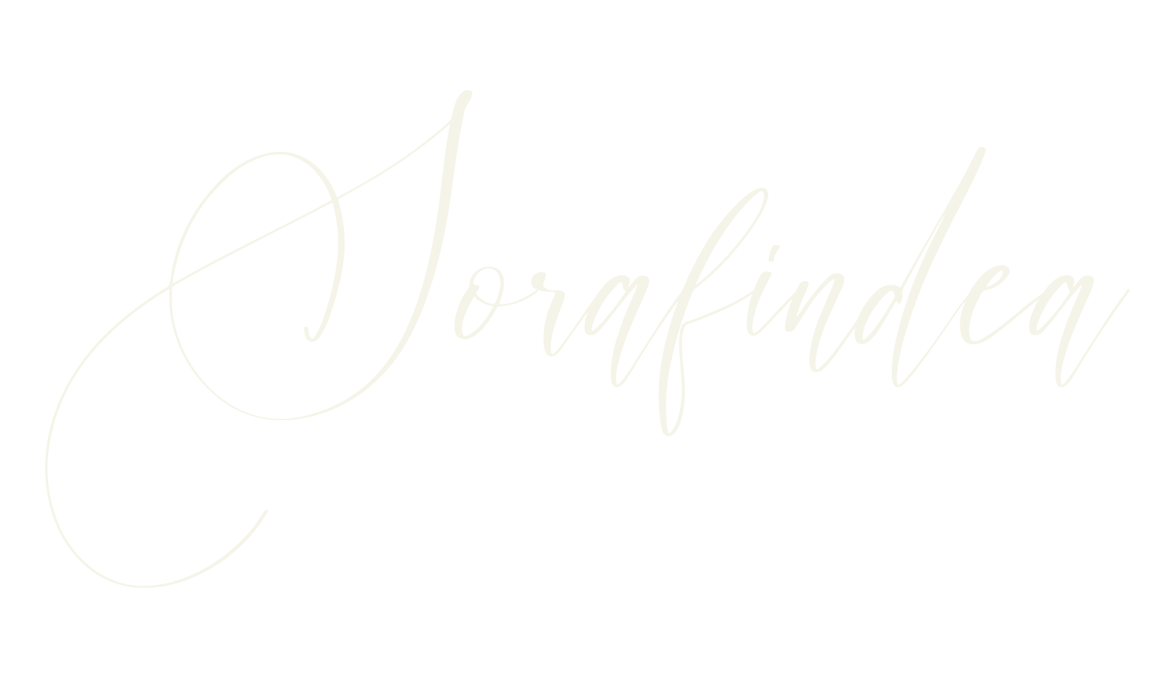 Sorafindea, script font preview