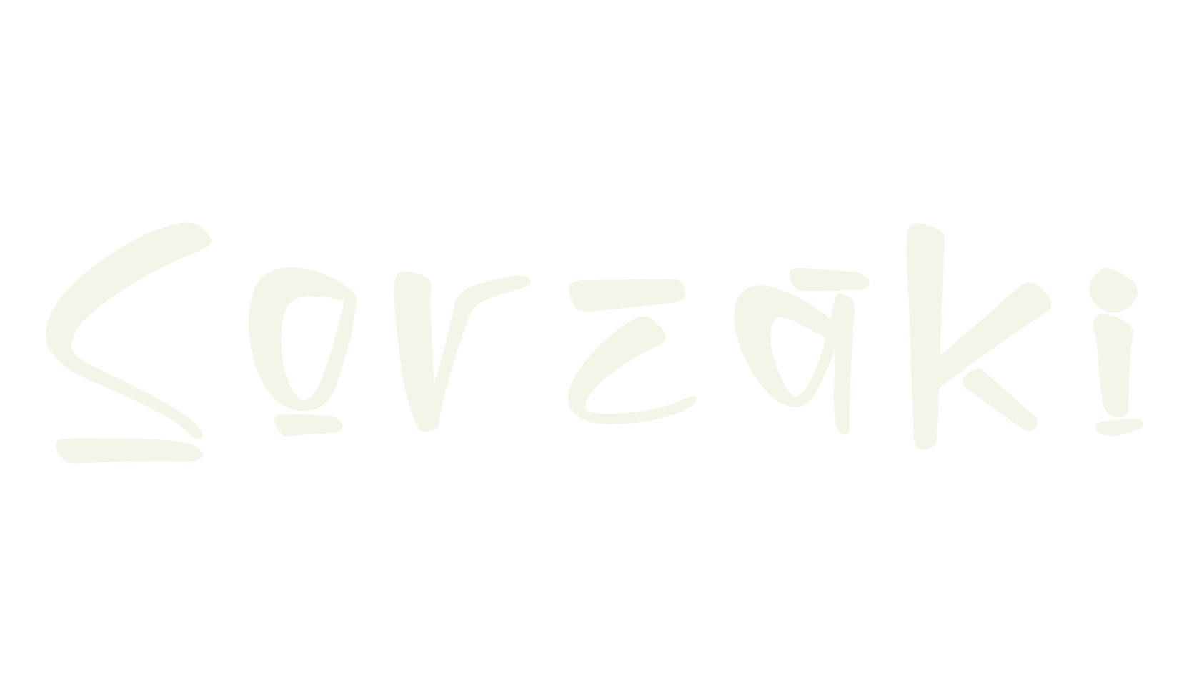 Soreaki, script font preview