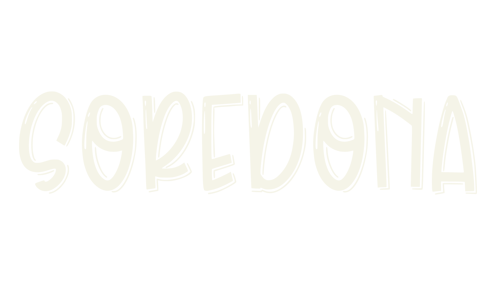 Soredona, summer font preview