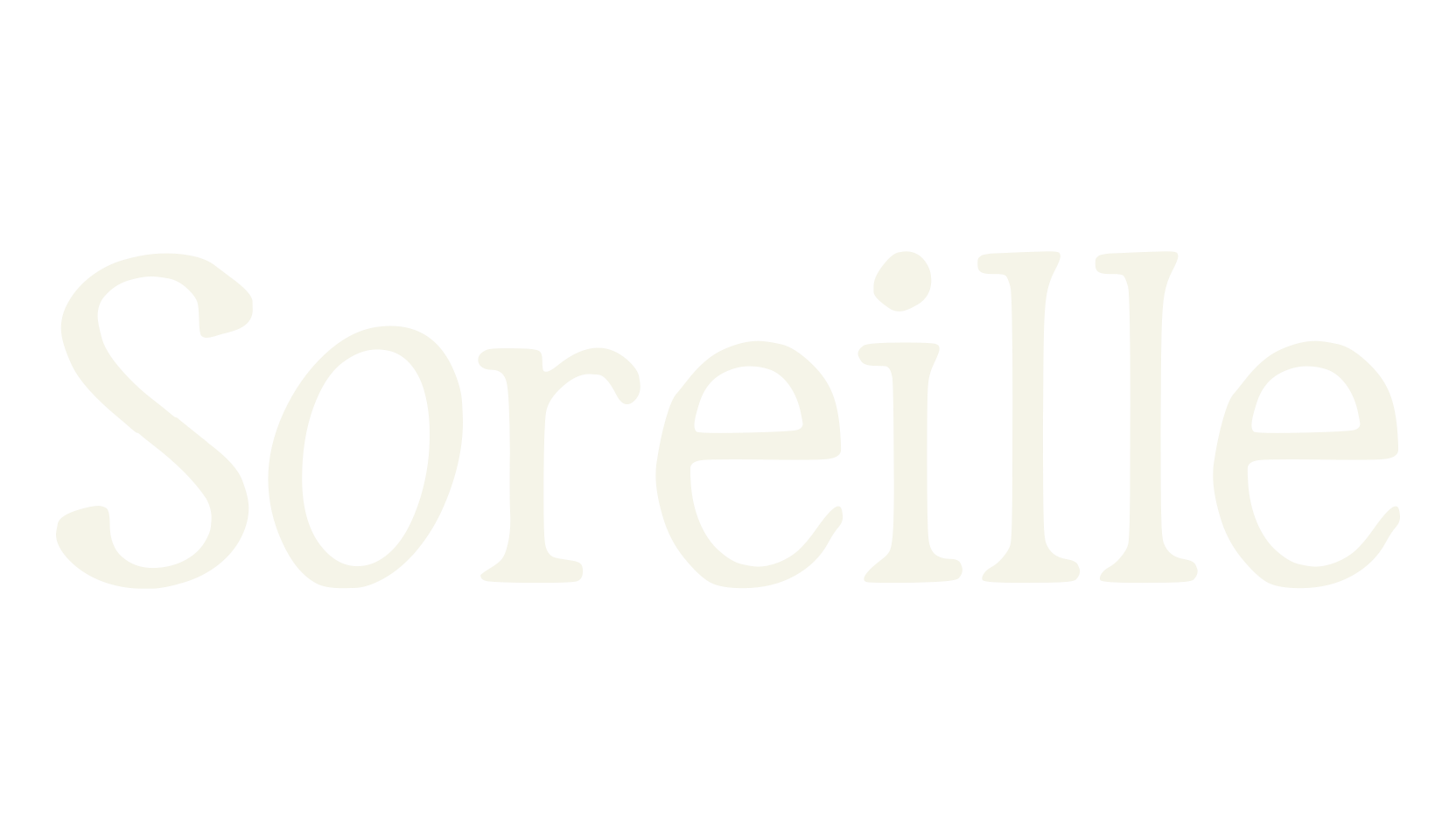 Soreille, lettering font preview