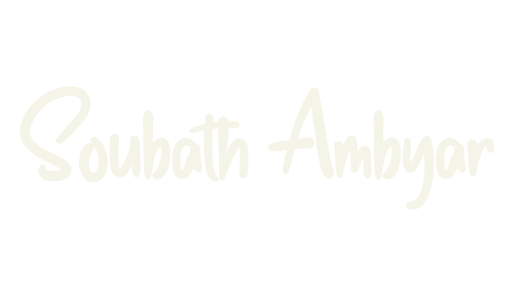 Soubath Ambyar, fancy font preview