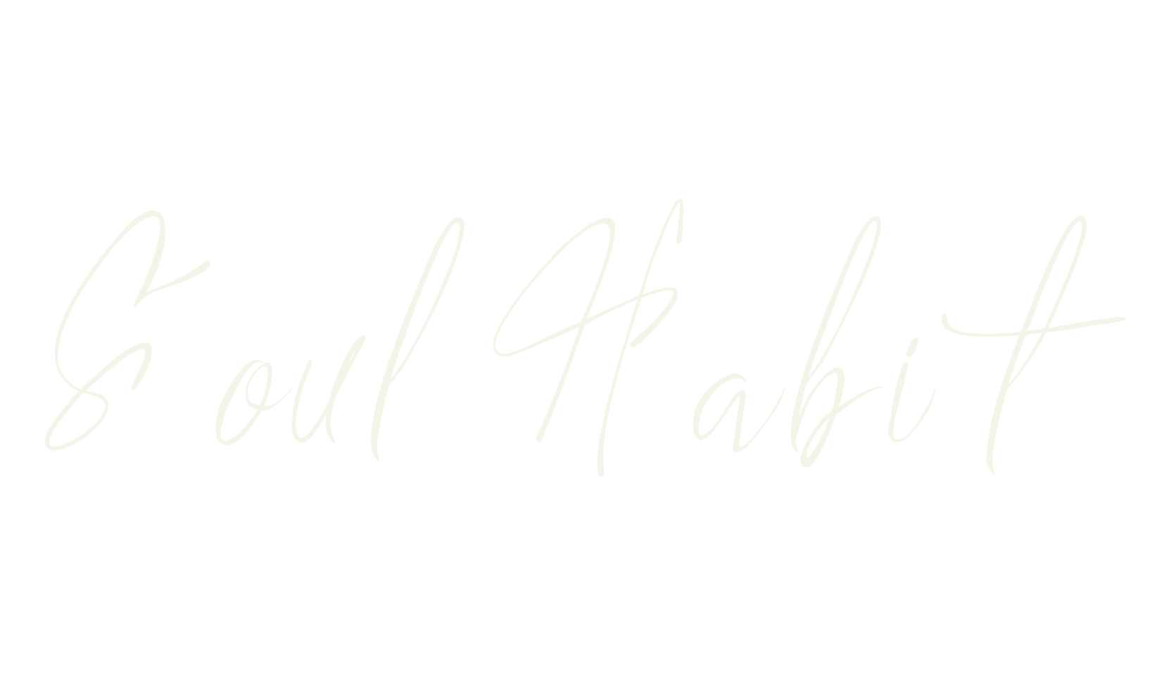 Soul Habit, thin font preview