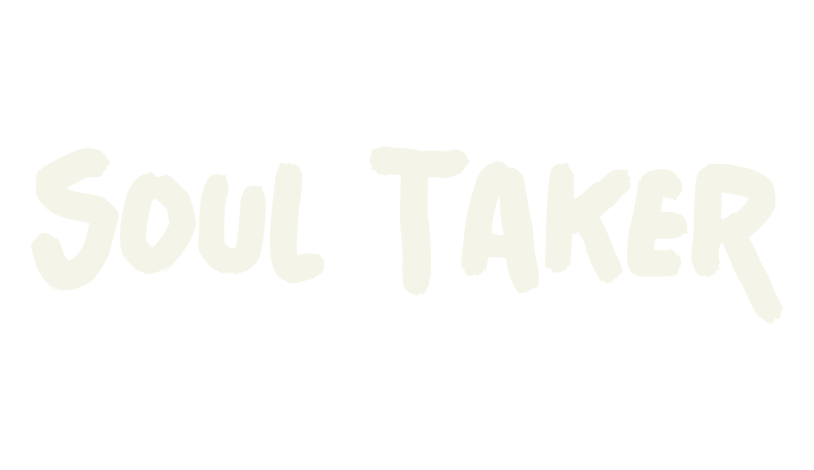 Soul Taker, modern font preview