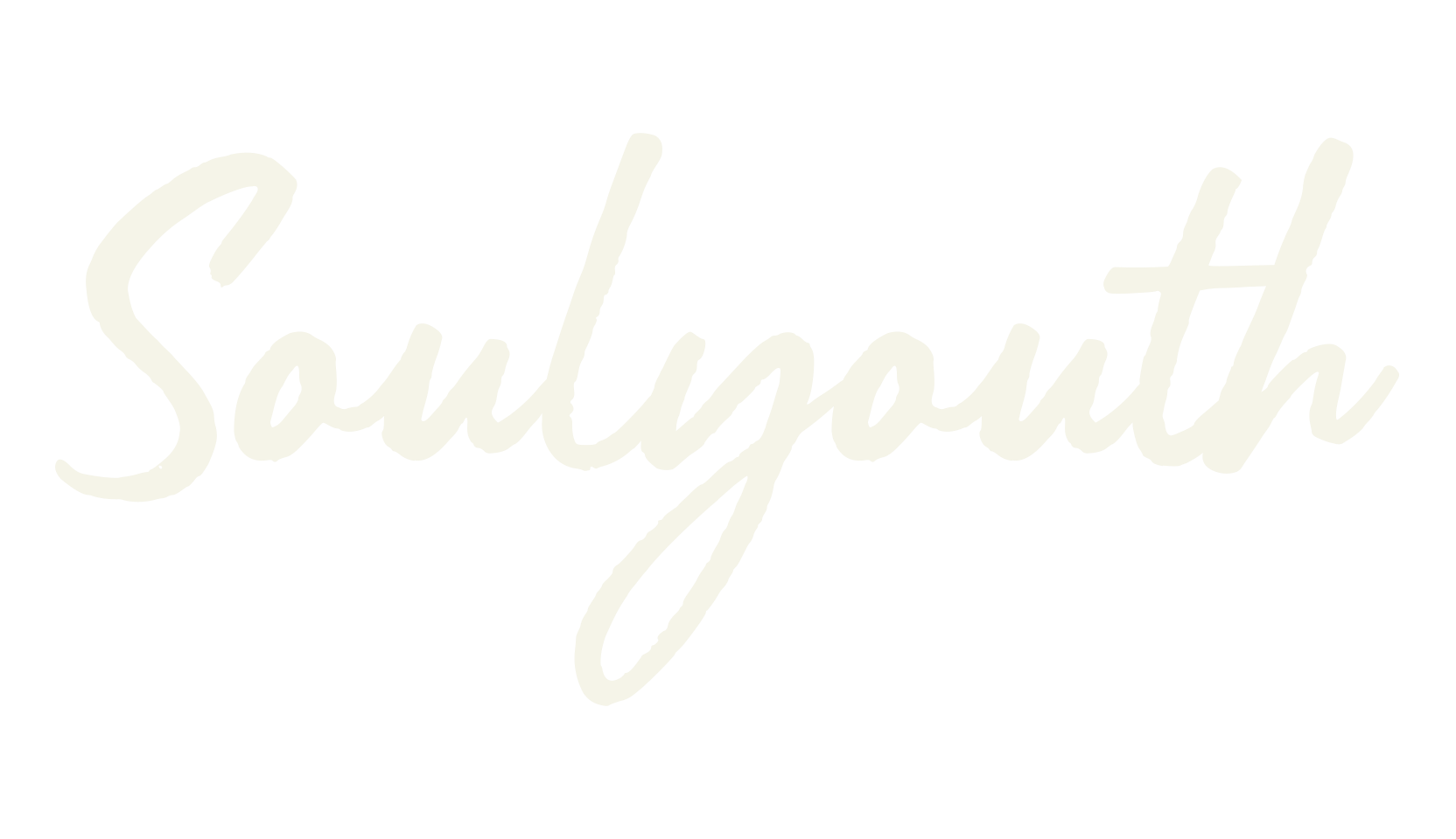 Soulyouth, cursive font preview