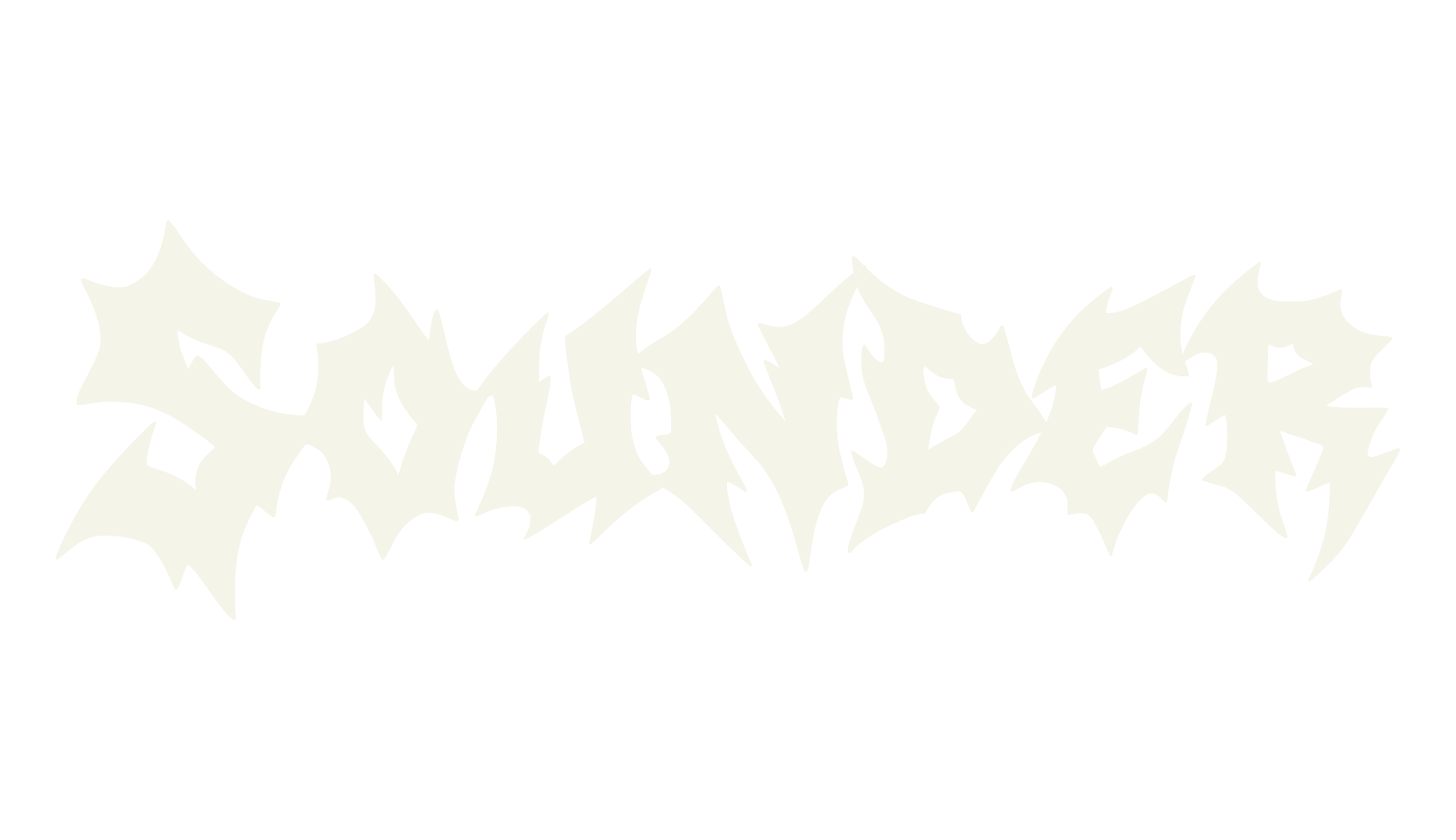 Sounder, death metal font preview