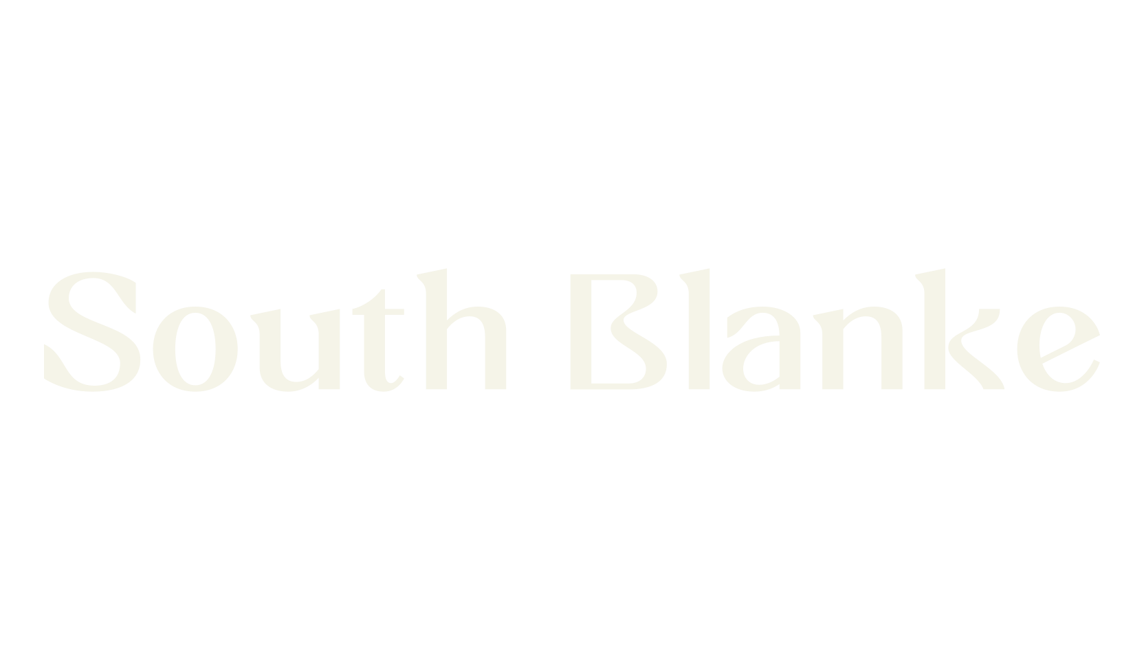 South Blanke, sans serif font preview