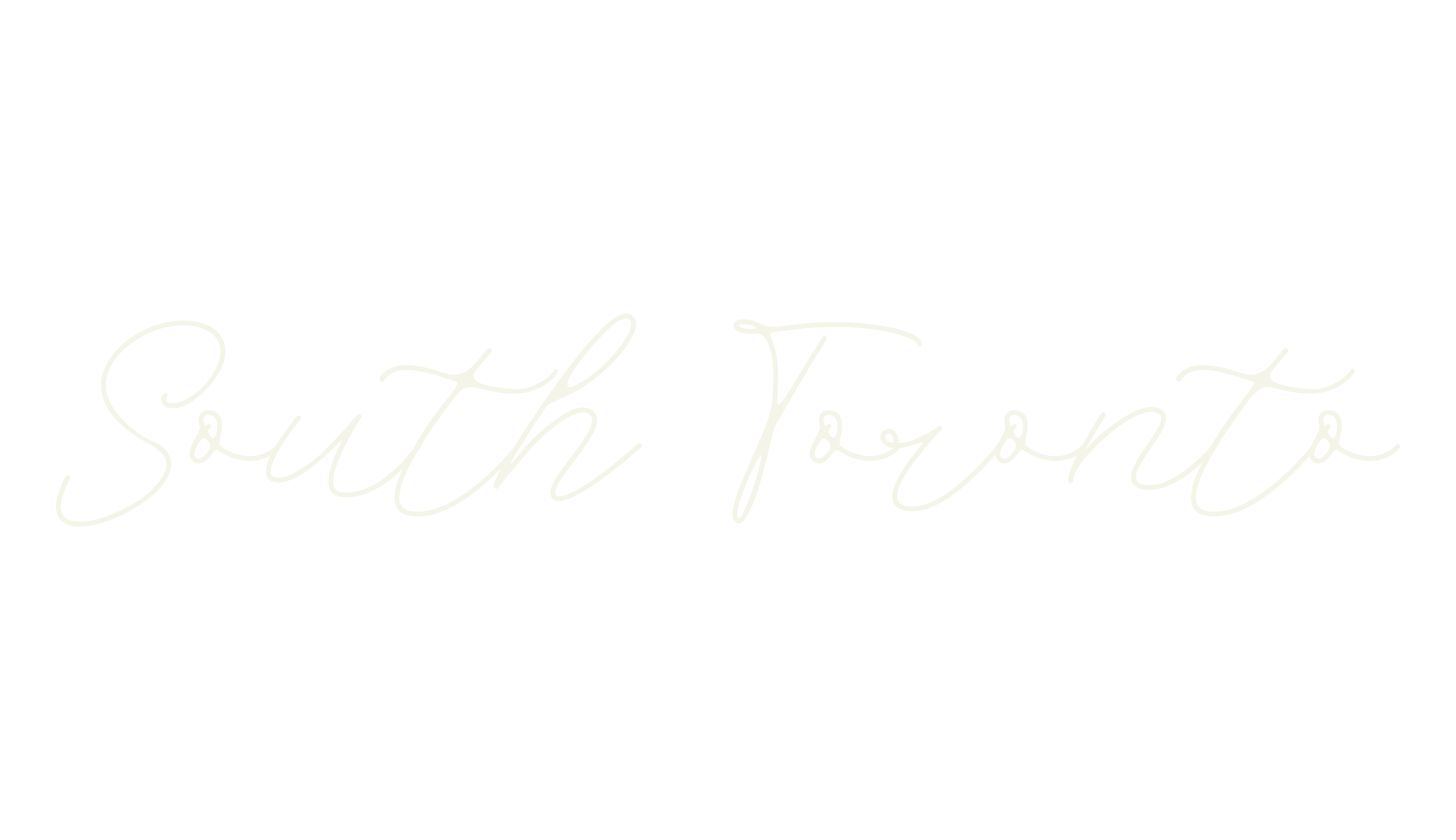 South Toronto, calligraphy font preview