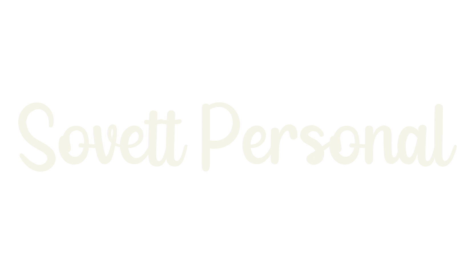 Sovett Personal, script font preview