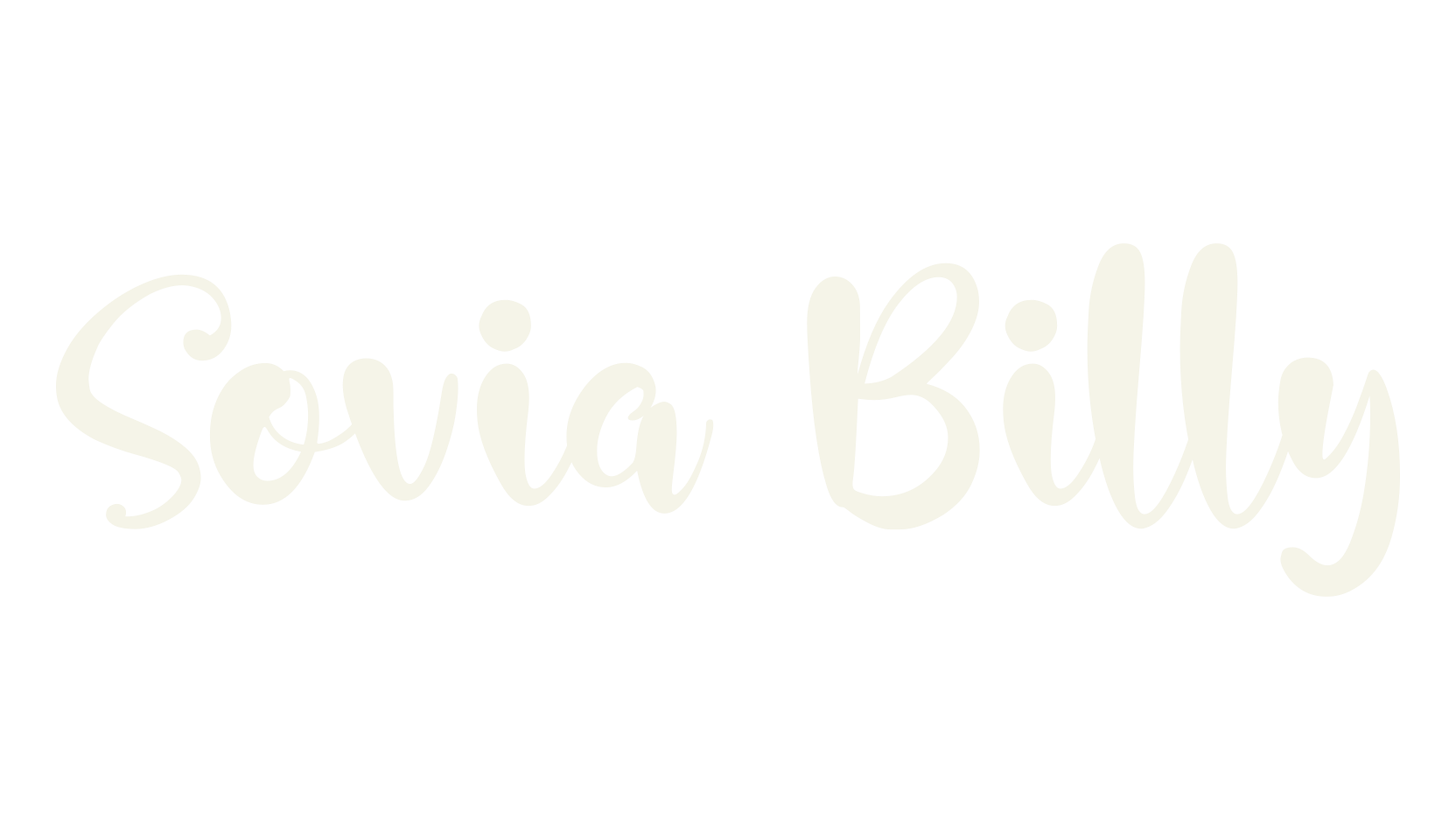 Sovia Billy, fashion script font preview