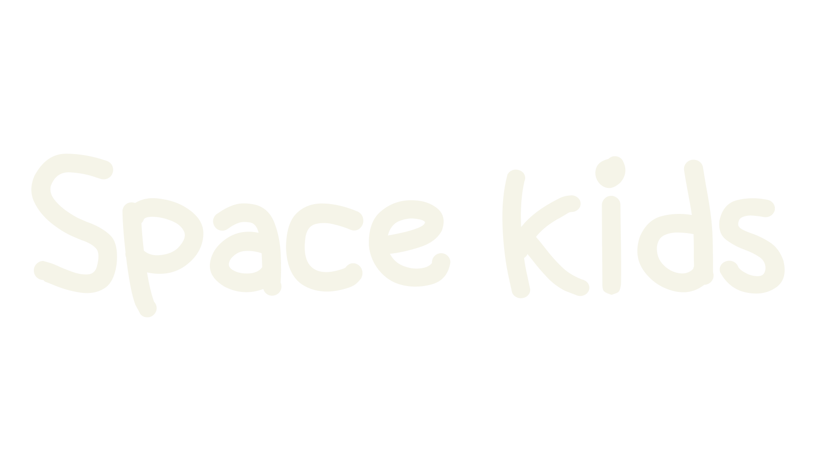 Space kids, children font preview