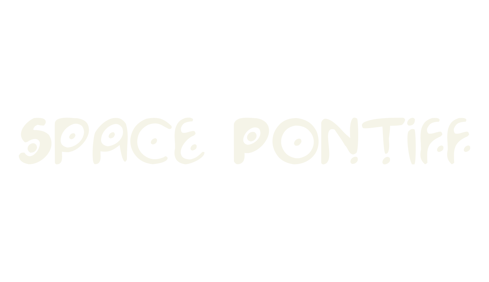 Space Pontiff, display market font preview