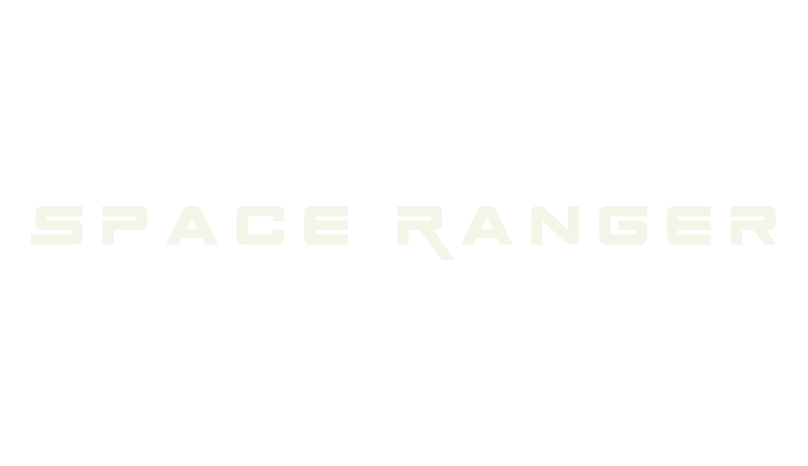 Space Ranger, display market font preview
