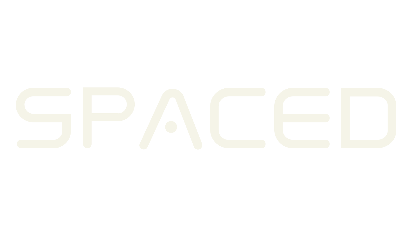 Spaced, sans serif font preview