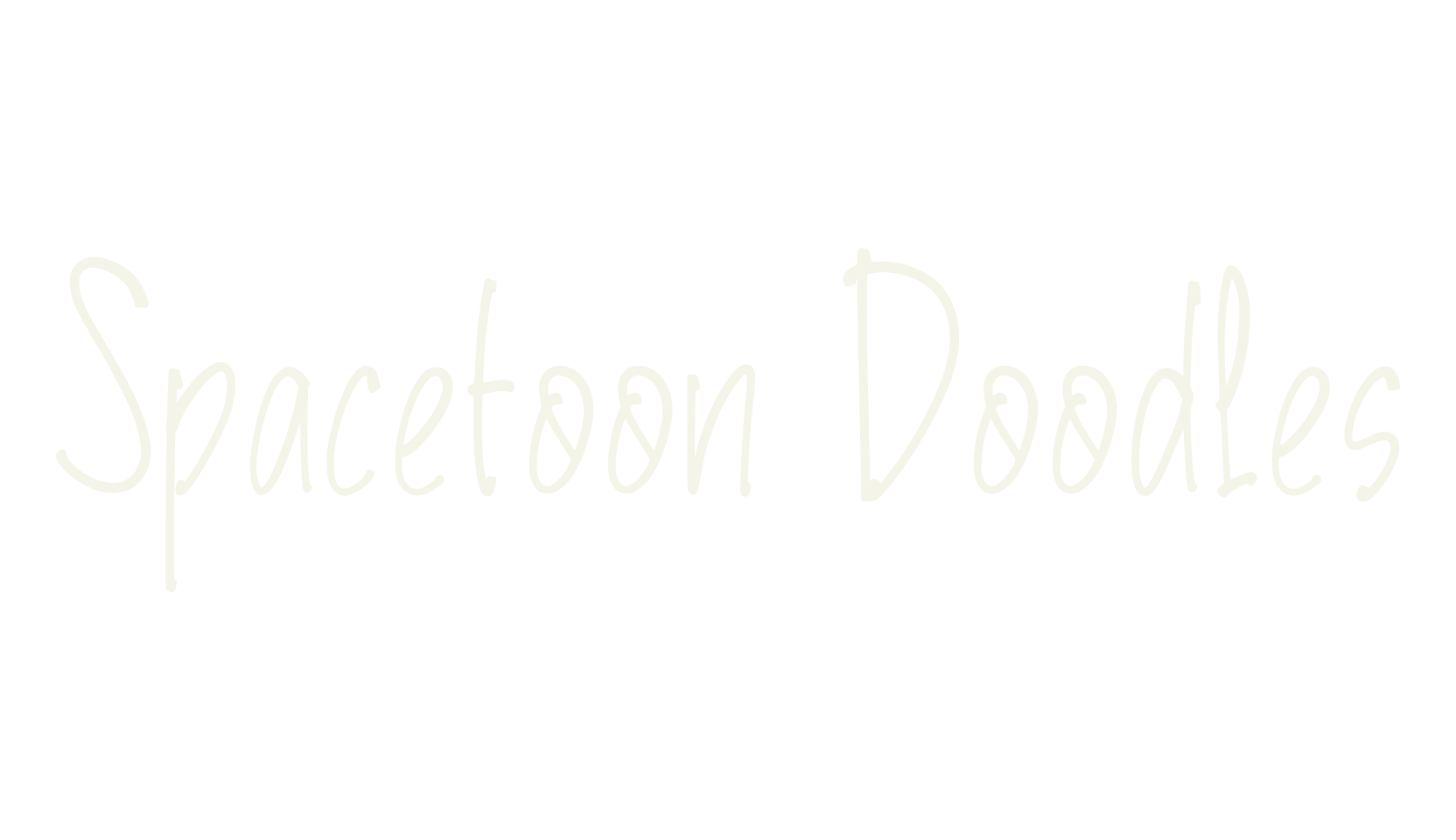 Spacetoon Doodles, art deco font preview