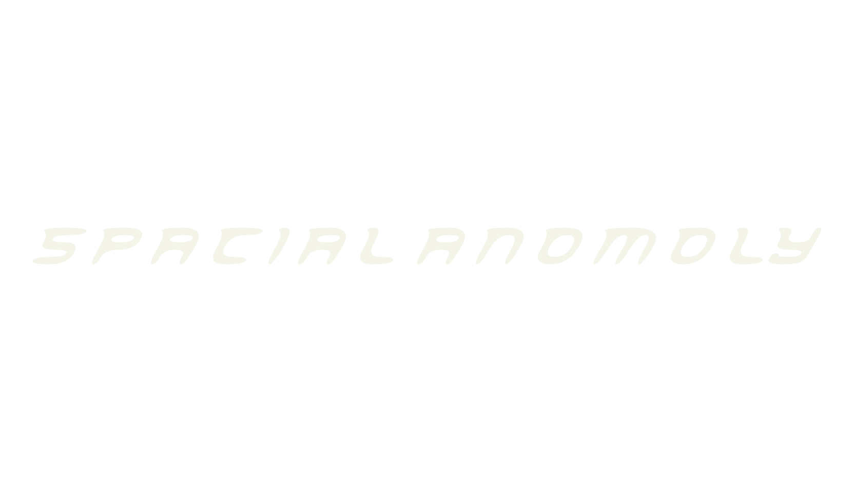 Spacial Anomoly, display market font preview