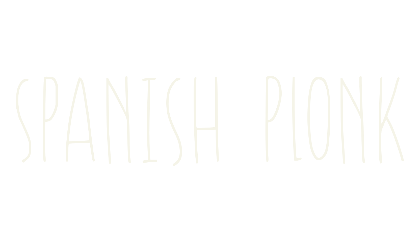 Spanish Plonk, display market font preview
