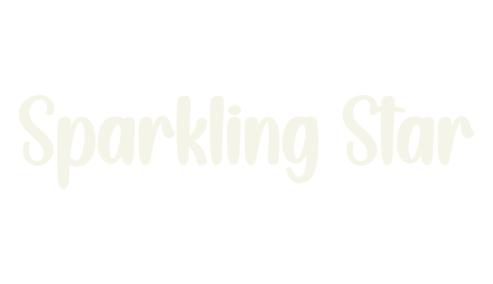 Sparkling Star, handwriting font preview
