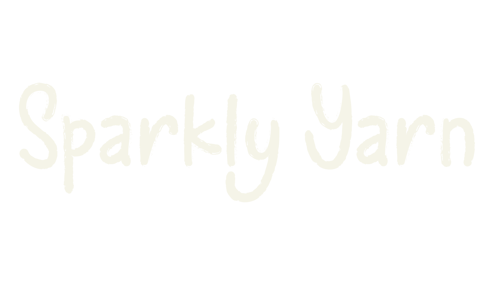 Sparkly Yarn, handwritten font preview