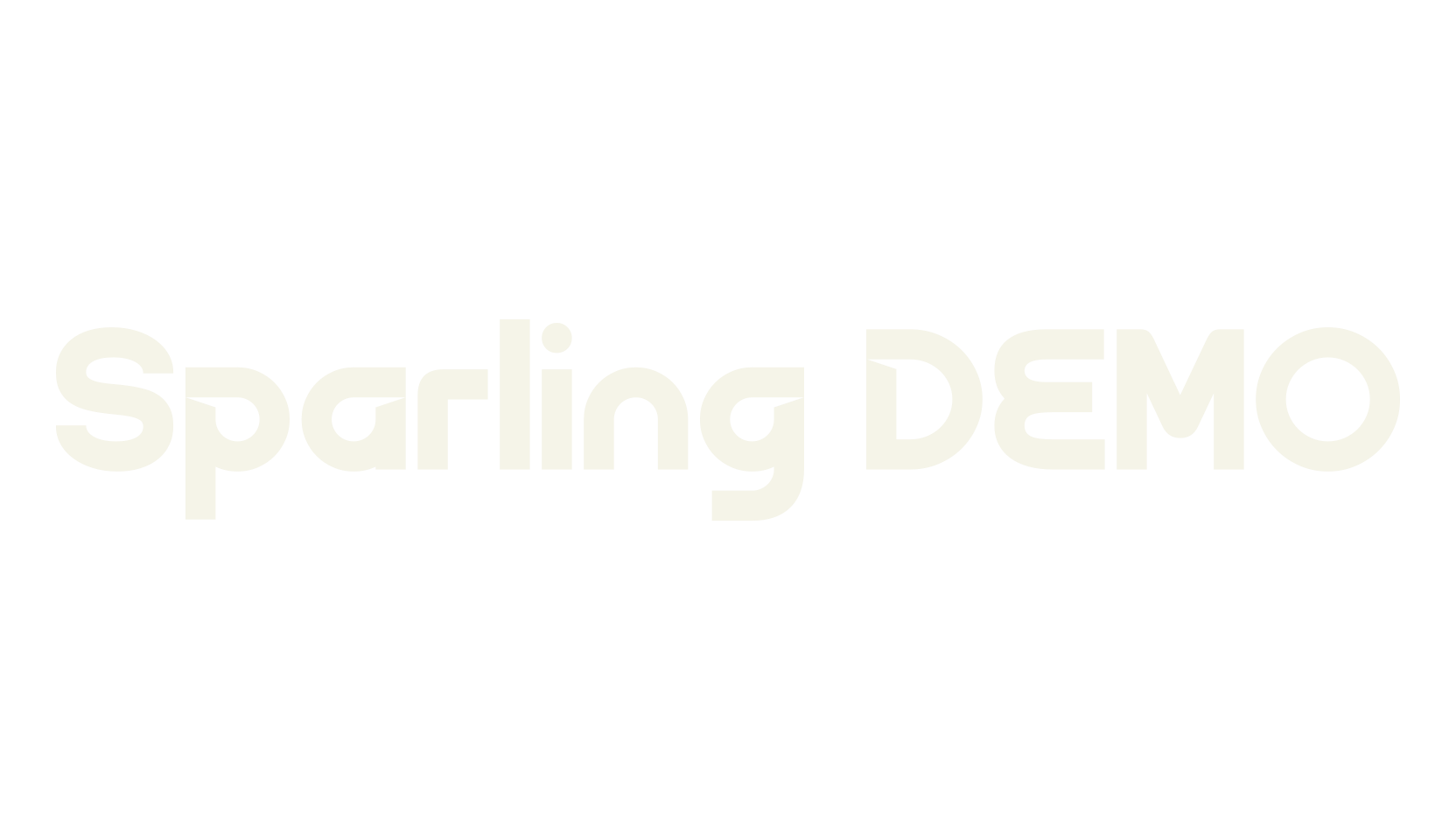 Sparling DEMO, futuristic font preview
