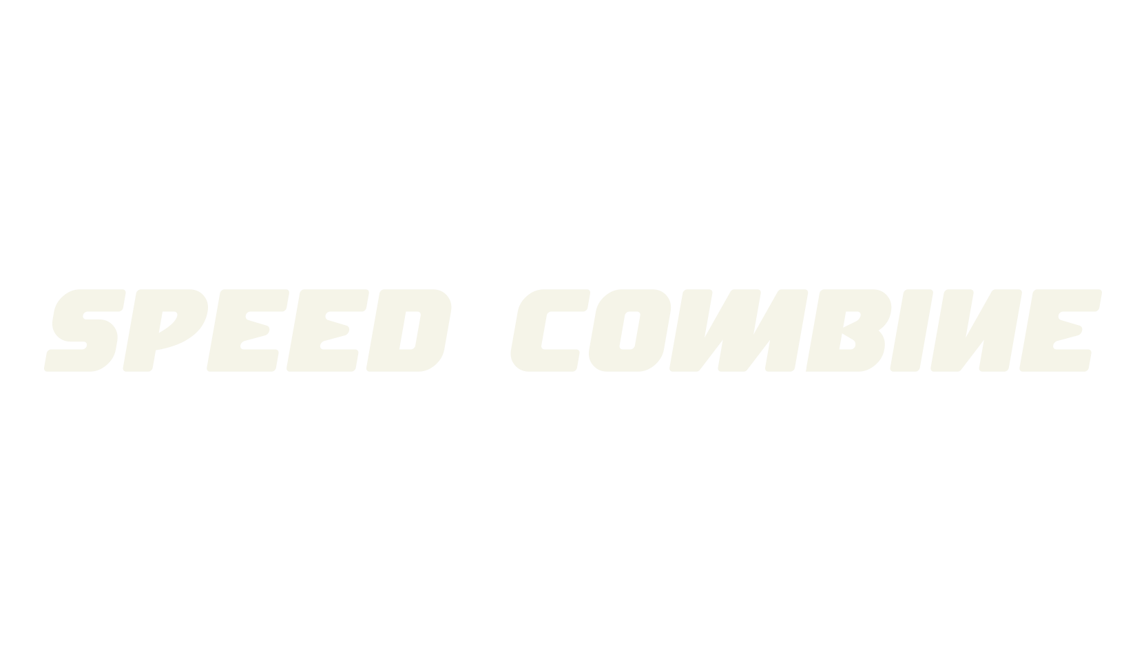 Speed Combine, racing font preview