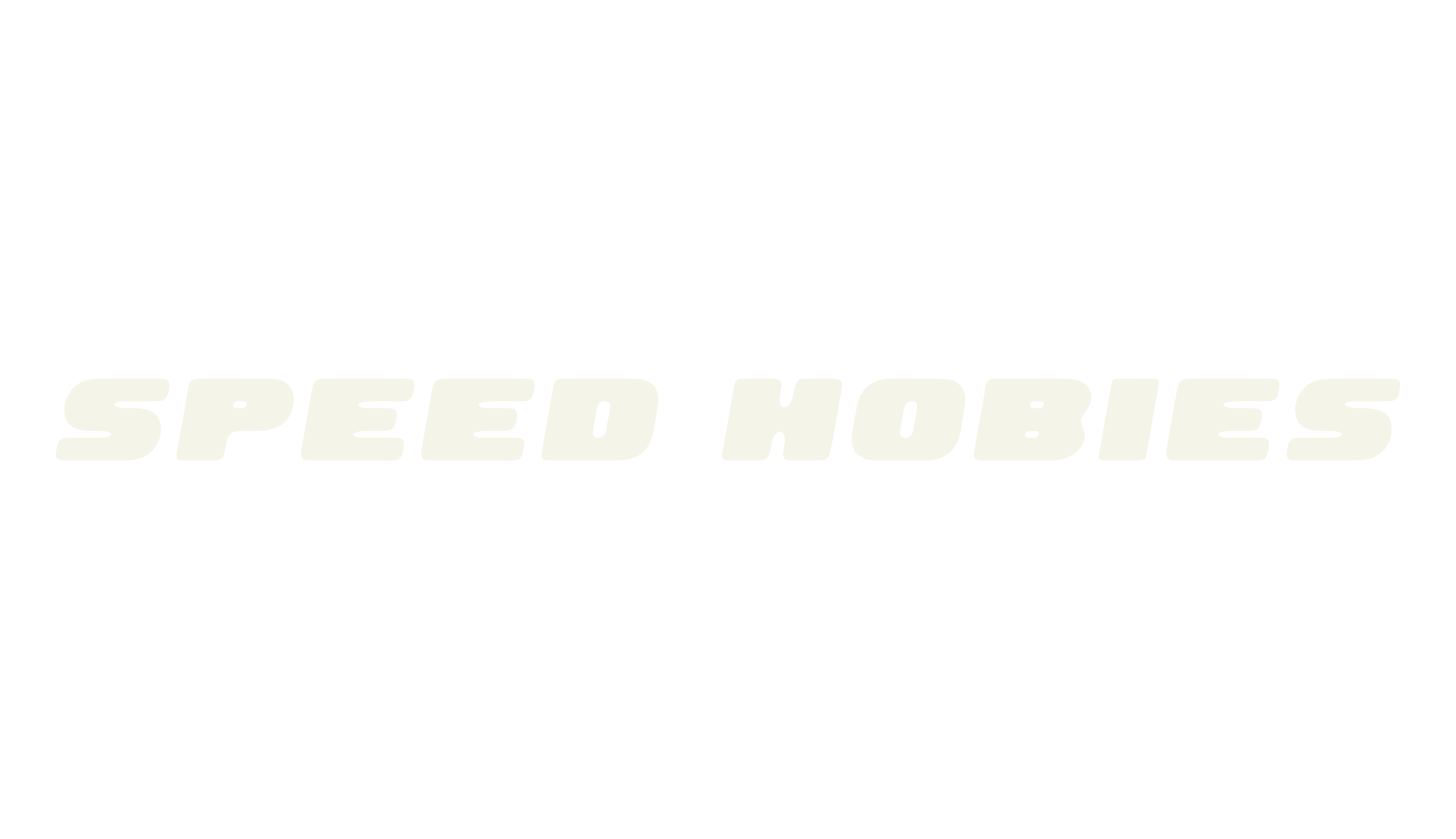 Speed Hobies, racing font preview