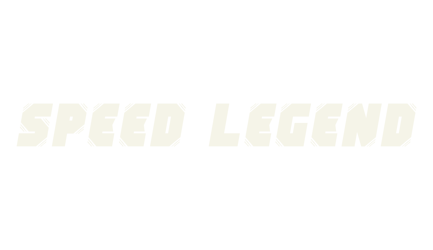 Speed Legend, calligraphy font preview