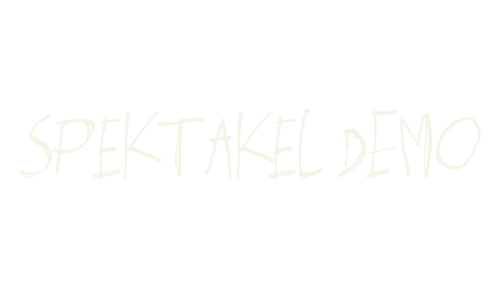 Spektakel DEMO, unpredictable font preview