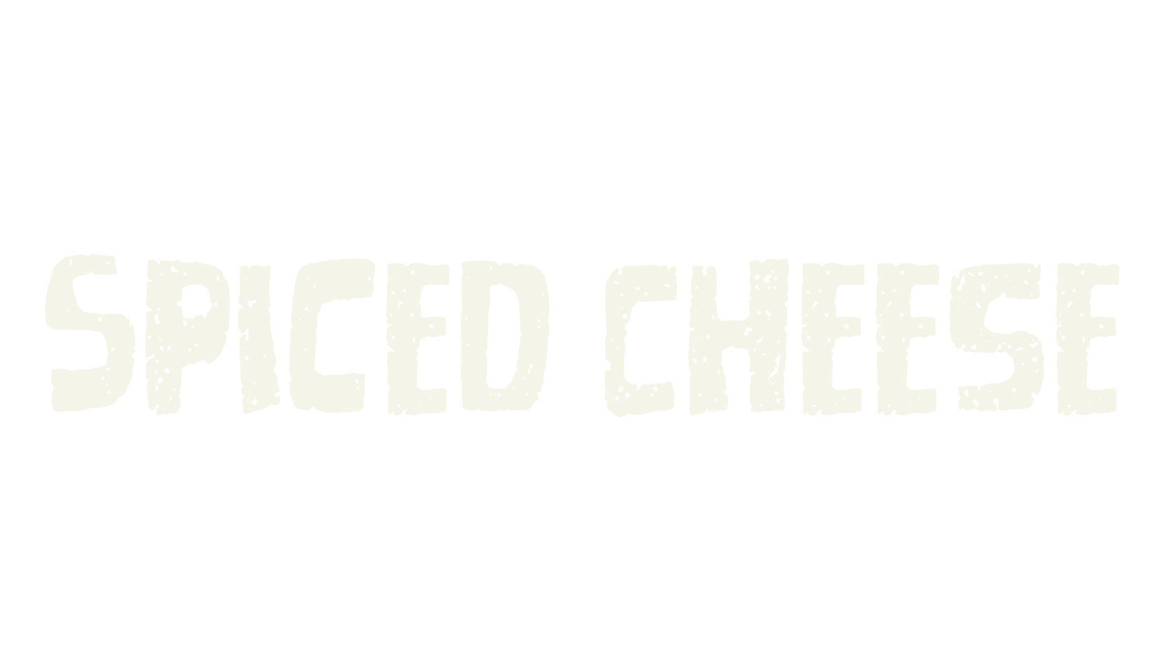 Spiced Cheese, comic book font preview