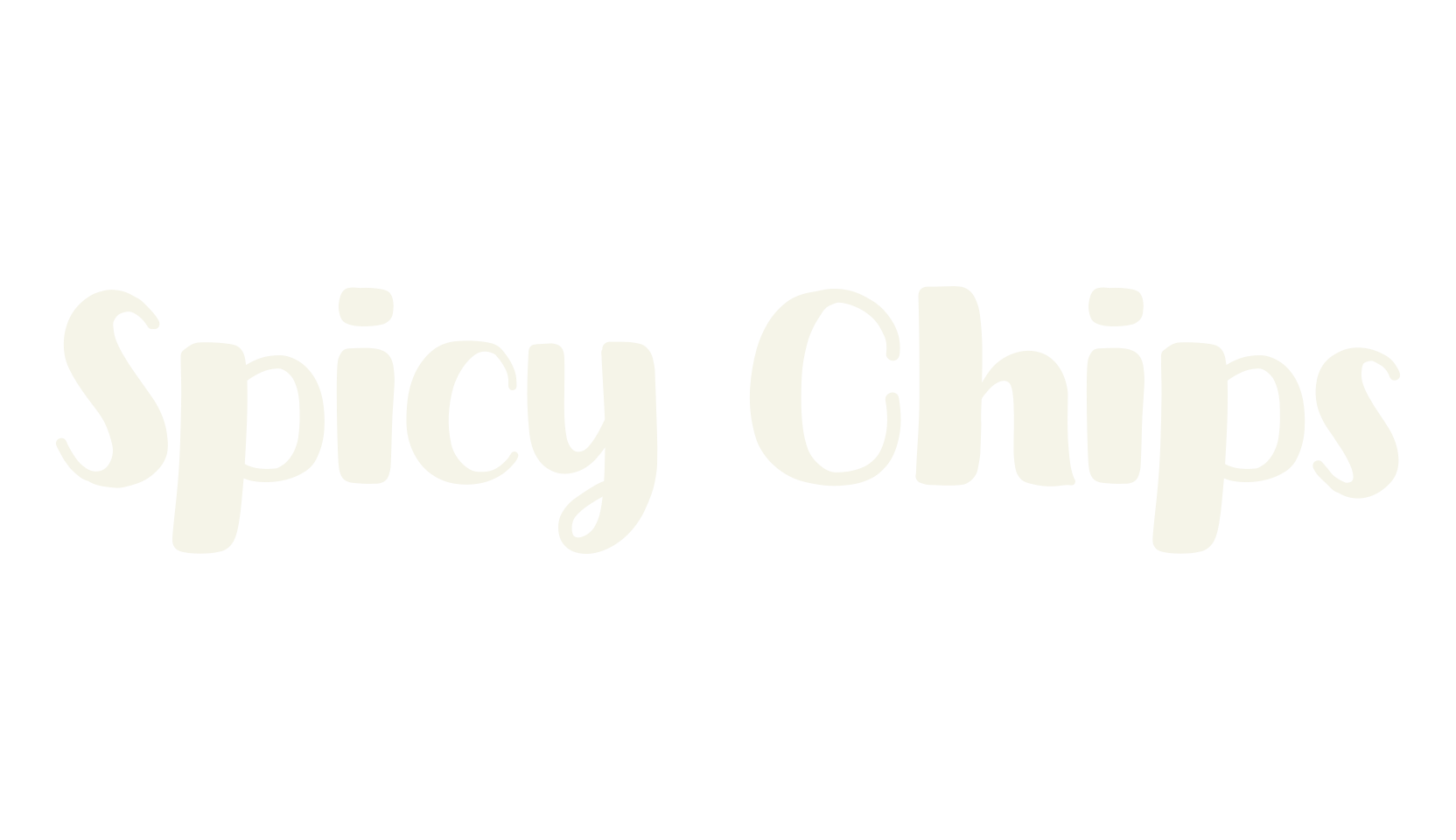 Spicy Chips, display market font preview