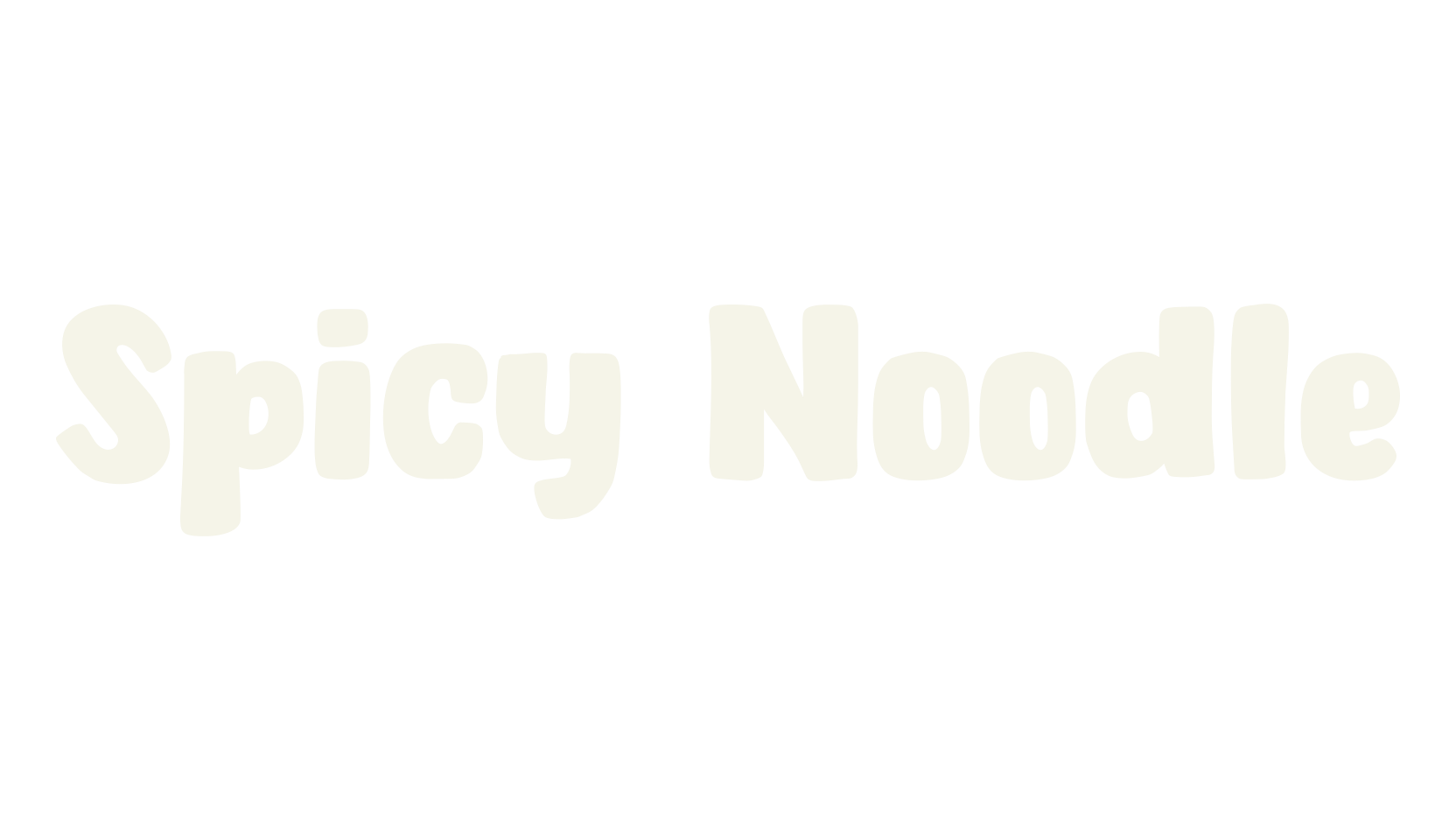 Spicy Noodle, display market font preview