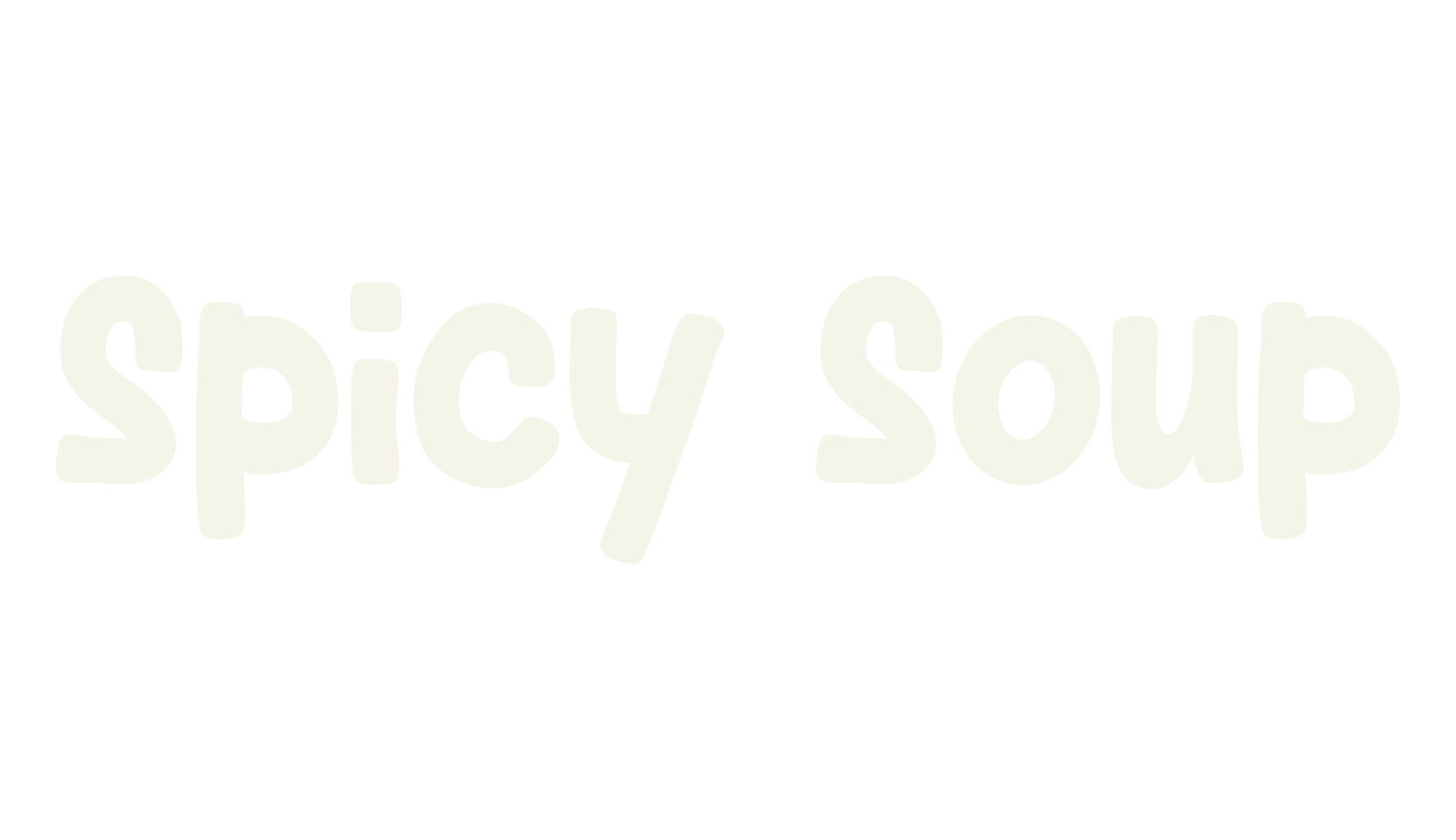 Spicy Soup, handwritten font preview