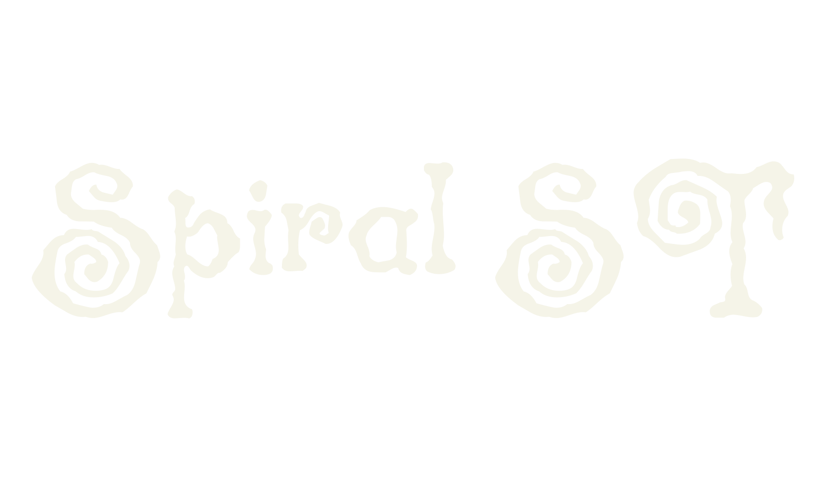 Spiral ST, display market font preview