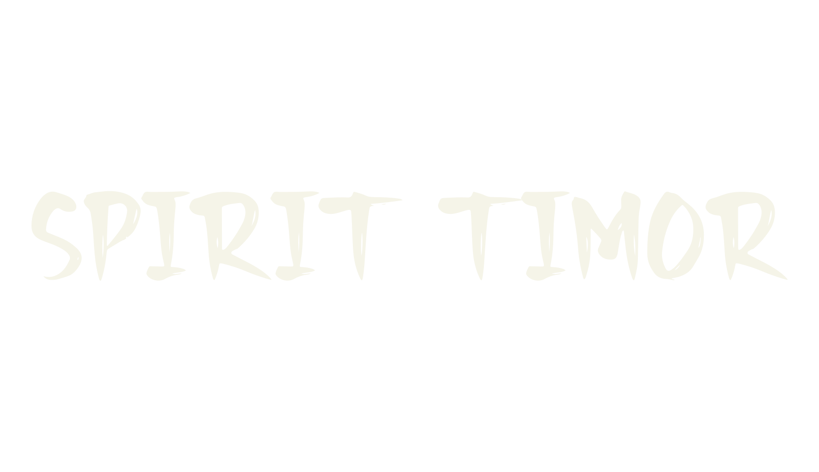 SPIRIT TIMOR, graffiti font preview