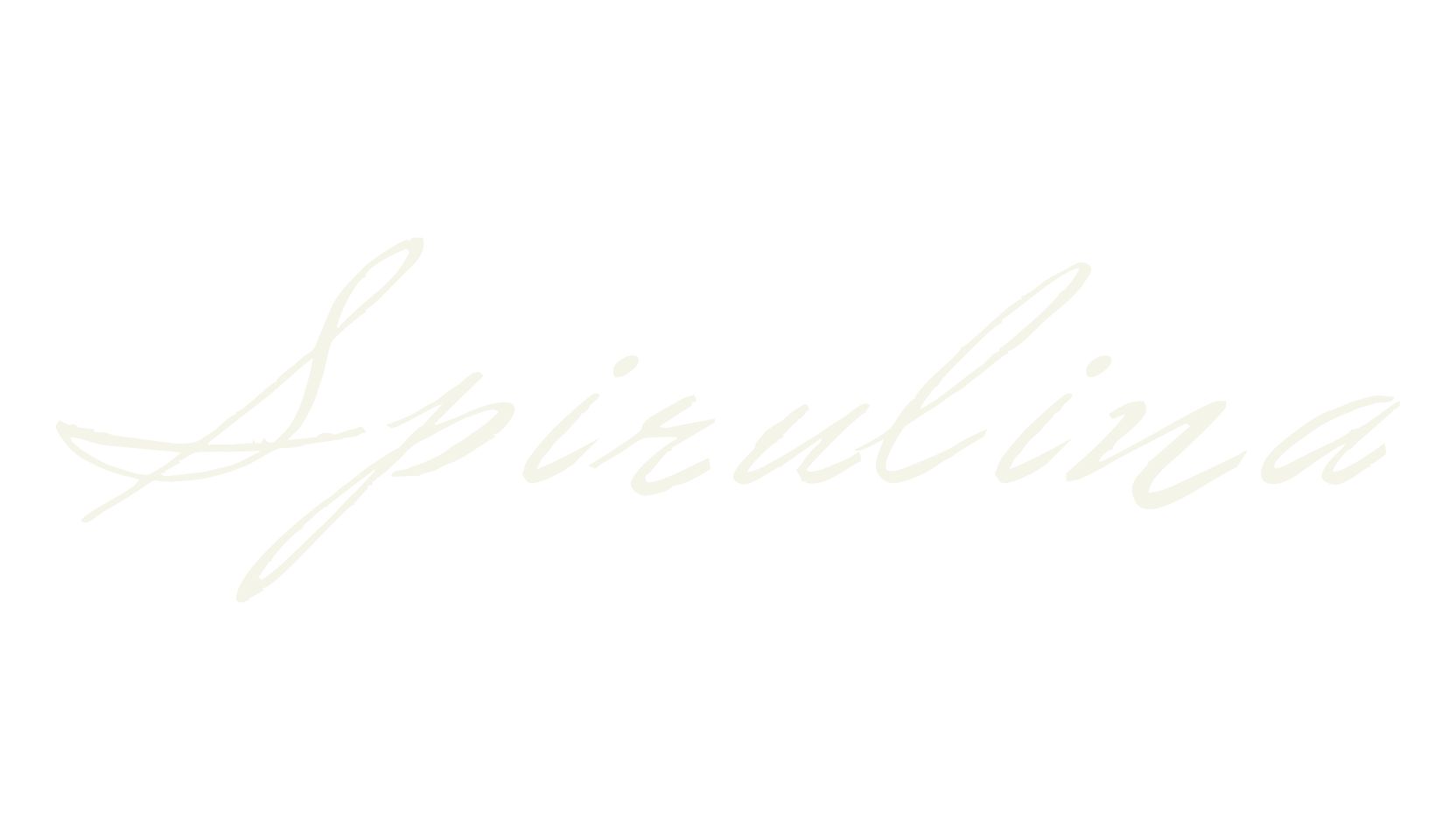 Spirulina, display market font preview