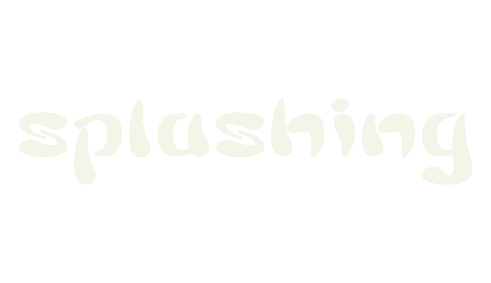splashing, display market font preview