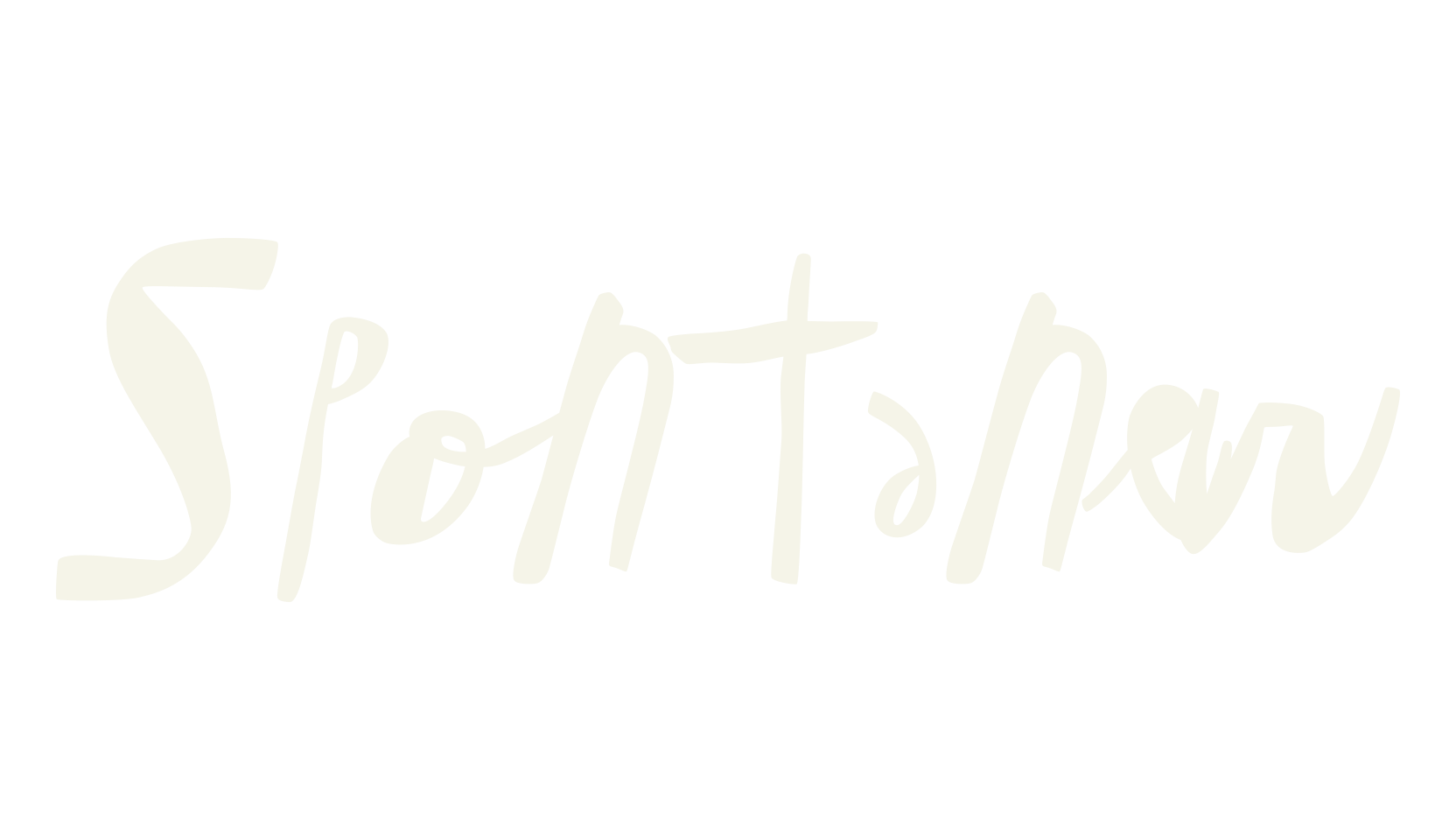 Spontanew, handwriting font preview