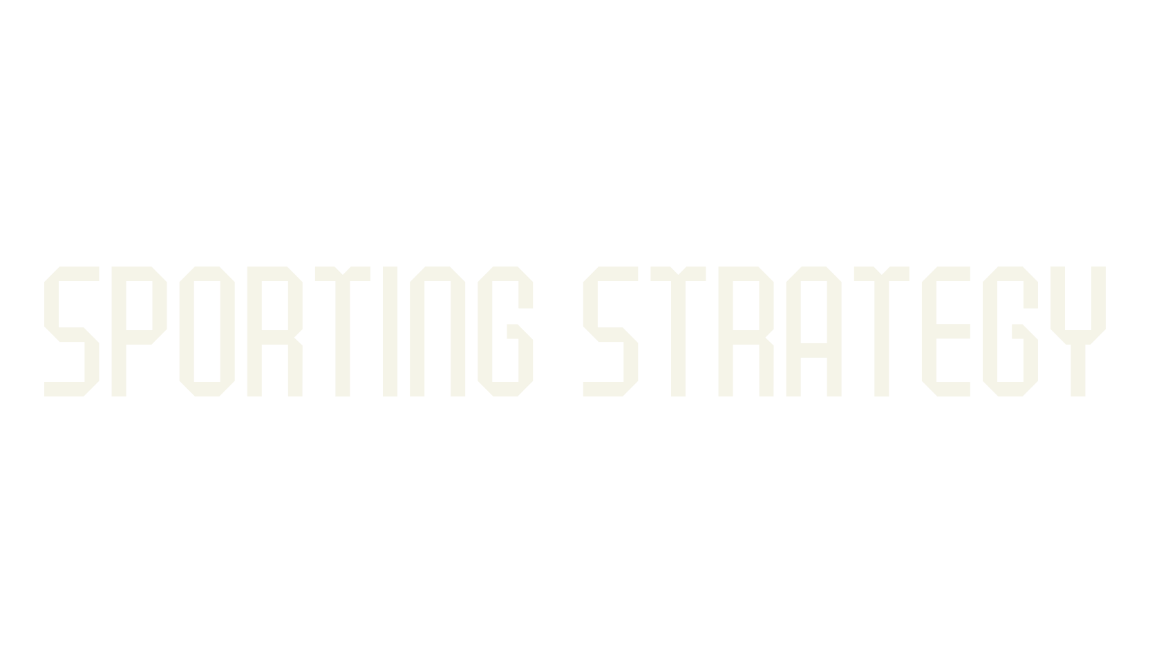 Sporting Strategy, jersey font preview