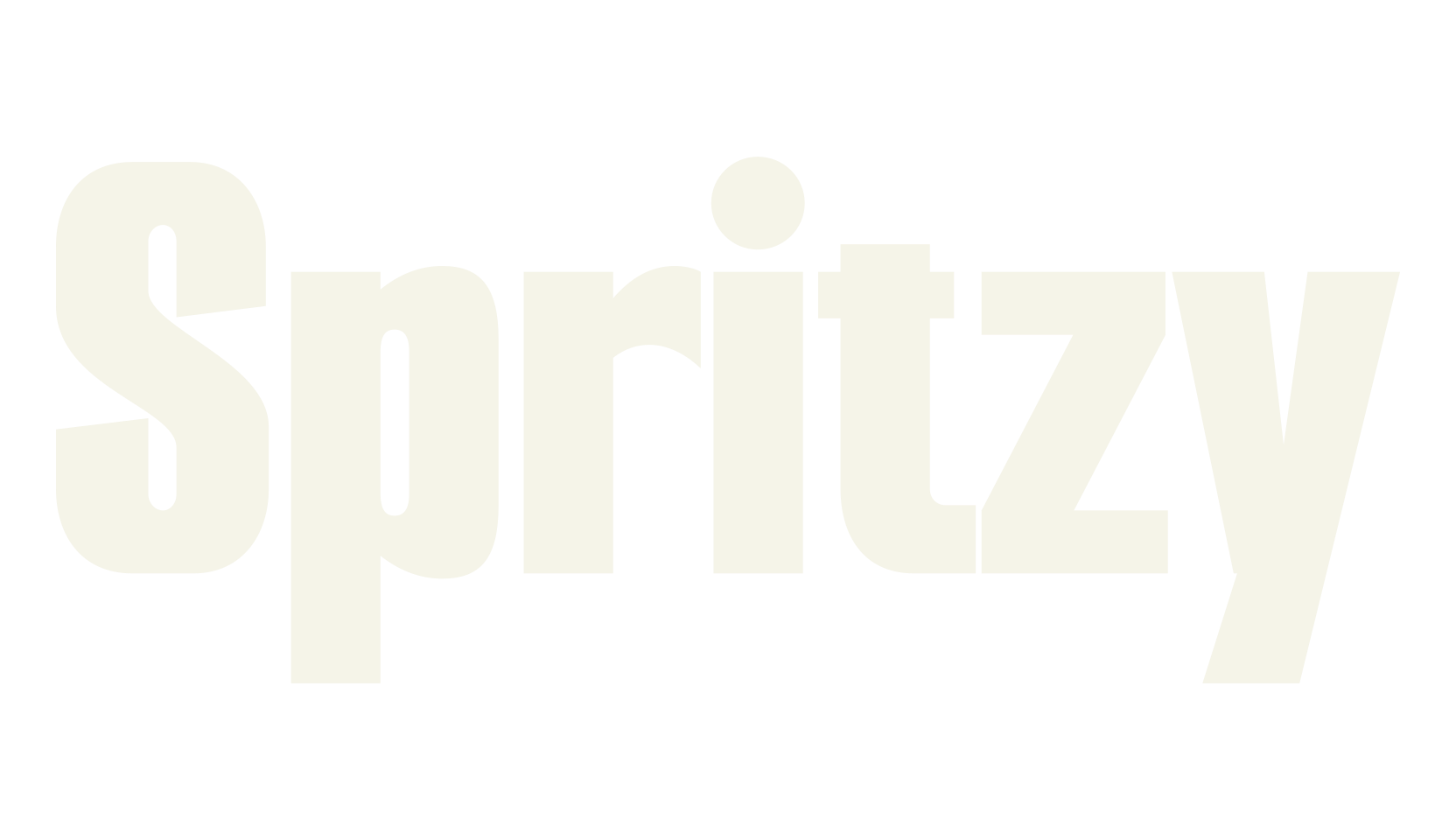 Spritzy, futuristic font preview