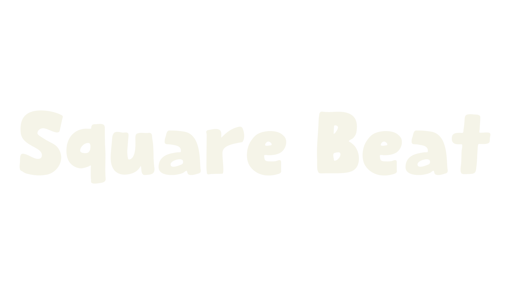 Square Beat, sans font preview