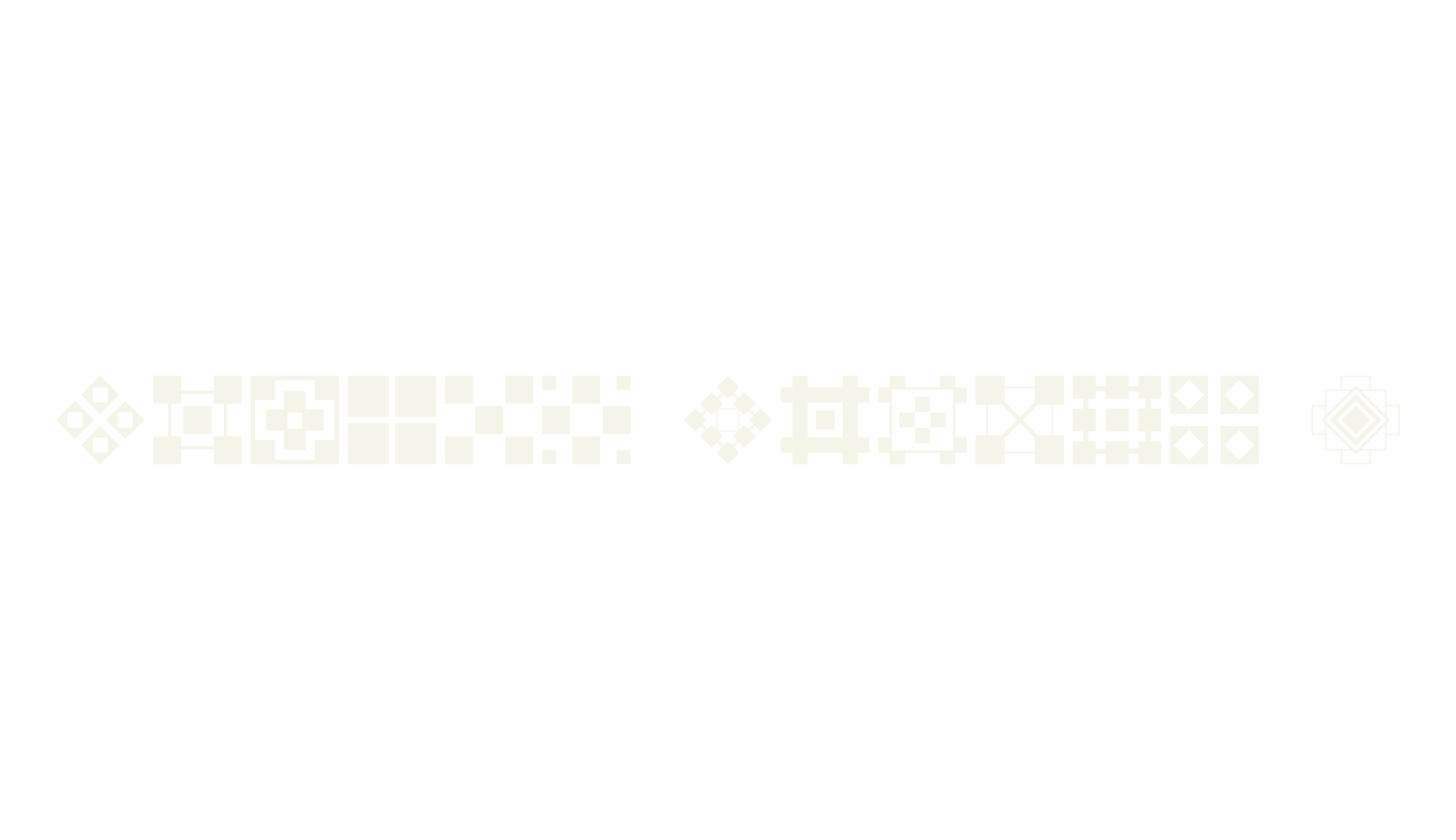Square Things 2, dingbats font preview